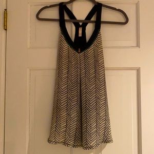 xhilaration racer back tank top size Medium